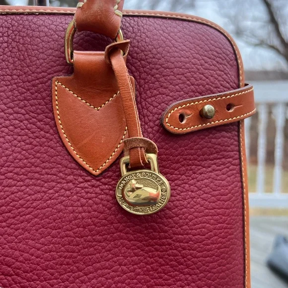 🥵 VERY RARE 🔥 VINTAGE DOONEY AND BOURKE AWL GLADSTONE SHOPPING BAG - Picture 3 of 14